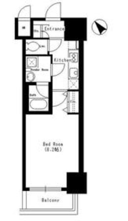Dormouse Castleの物件間取画像